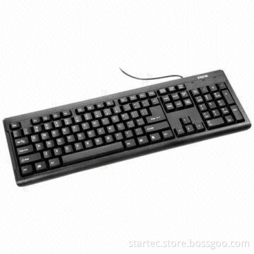 Standard Keyboard with 104 Keys, Hot Selling Computer Standard Keyboard
